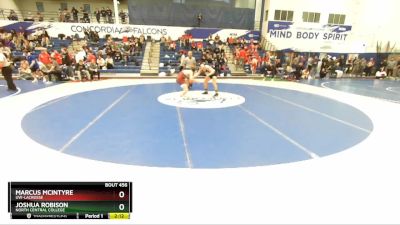 141 lbs Cons. Round 3 - Joshua Robison, North Central College vs Marcus McIntyre, UW-LaCrosse