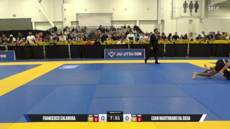 Luan Martiniano Da Silva vs Francesco Calandra 2025 World IBJJF Jiu-Jitsu No-Gi Championship