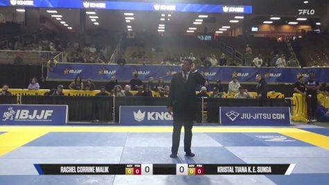 Kristal Tiana K. E. Sunga vs Rachel Corrine Malik 2026 Pan Jiu Jitsu IBJJF Championship