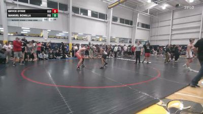 189 lbs Consi Of 8 #1 - Bryce Dykie, Gilbertsville vs Manuel Bonilla, Philadelphia