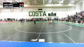 215 lbs Cons. Round 2 - Danny Santos, Peninsula vs Robert Crowe, South Torrance