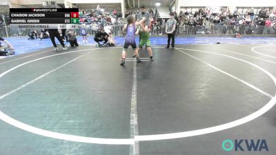 Quarterfinal - Chaison Jackson, Unattached vs Gabriel Green, Comanche Takedown Club