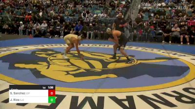 106 lbs Final - Samuel Sanchez, Esperanza vs Jorge Rios, St John Bosco