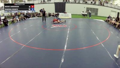 120 lbs Reese Anderson, Kansas vs Ramona Reinitz, Washington