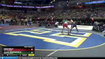 170 lbs Cons. Round 2 - Zach Kelly, Mid-Buchanan vs Elijah Benningfield, South Callaway