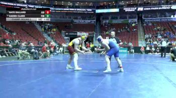 2A-285 lbs Champ. Round 2 - Nate Ballard, Albia vs Kaden Clark, PCM, Monroe