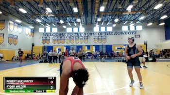 190 lbs Semifinal - Ryder Wilder, Camden Outsiders vs Robert Kucharczk, Lake Highland Prep