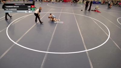 8U - H Semis - Kamden Bullis, Forest Lake Wrestling Club vs Eli Aldridge, Blaine Wrestling Association