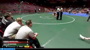 145 lbs D1 - Semi-finals (fri 7:30pm.) - Parker Kratochvill, Holmen vs Hoyt Blaskowski, Marshfield