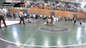 120 lbs Champ. Round 2 - Jazer Velasquez, San Marcos vs Zephyr Aubuchon, Carlsbad