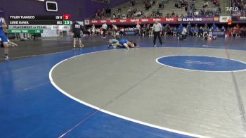 141 lbs Placement (4 Team) - Justin Fortugno, Wisconsin-Whitewater vs Colin Claffey, Millikin