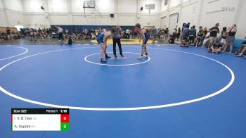 165 lbs Champ. Round 2 - Vincent O`rear, Durham Elite vs Asher Supple, Royalty WC