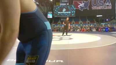 285 lbs Champ. Rd Of 32 - Noah Larios, CA vs Prosper Livingston-Holmes, KY