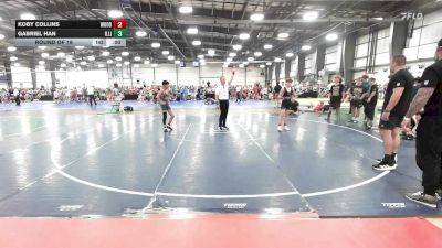 105 lbs Round Of 16 - Nick Paeth, Woodshed Wrestling Club - MS vs Thomas Blanke, Illinois Menace - MS
