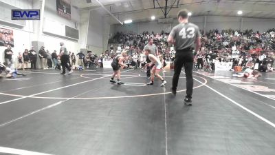 75 lbs Round Of 16 - Spencer Madewell, Collinsville Cardinal Youth Wrestling vs Hayes Hudson, Sperry Wrestling Club