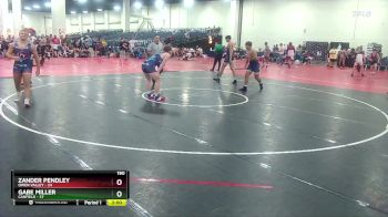 190 lbs Round 6 (10 Team) - Zander Pendley, Owen Valley vs Gabe Miller, Canfield