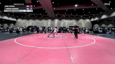 138 lbs Champ. Round 1 - Jamil Rivera, New York vs Adrian DeJesus, New Jersey