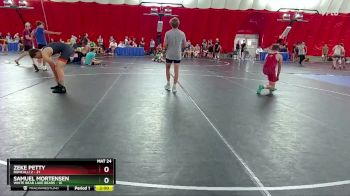 157 lbs Champ Round 1 (16 Team) - Zeke Petty, Roncalli 2 vs Samuel Mortensen, White Bear Lake Bears