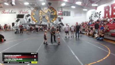 40 lbs Round 3 - Colten Strickland, Backyard Brawlers vs Braydon Barrett, Backyard Brawlers