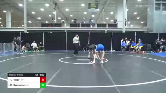 157 lbs Quarterfinal - Holden Heller, Hofstra vs Matt Swanson, Binghamton