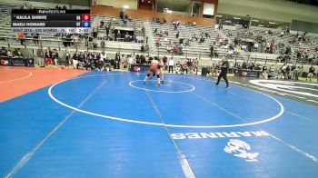 U20 Women - 76 lbs Cons. Round 6 - Kalila Shrive, CA vs Maeli Howard, UT