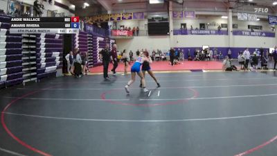 117 lbs 5th Place Match - Amaris Rivera, Graceland University vs Andie Wallace, Murray State