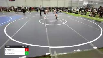 106 lbs Quarterfinal - Brayden Kaiser, Grindhouse WC vs Jeremiah Durazo, Safford WC