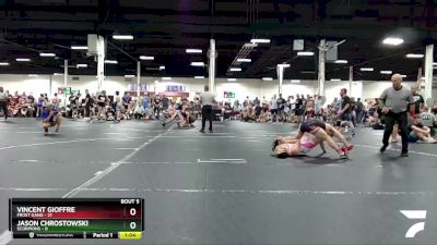 126 lbs Round 2 (6 Team) - Vincent Gioffre, Frost Gang vs Jason Chrostowski, Scorpions