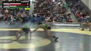 145 lbs Quarterfinal - Gabriel Delgado, Slam! Nevada vs Parker Thammavongsa, Slam! Nevada