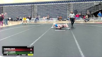 76 lbs Round 5 (10 Team) - Casey Karnes, Hanover Hawkeye vs Parker Chick, Legend Wrestling