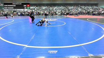 46 lbs Round Of 32 - Liam Rodriguez, Rising Sun Wrestling Club vs King Vicente, Juggernaut Wrestling Club