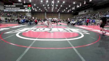 120 lbs Champ. Round 3 - Nolan Londe, Whitfield vs Cooper Mcarthur, Buford