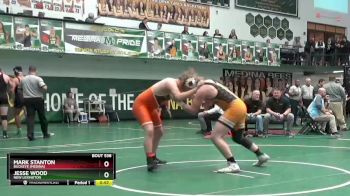 215 lbs Cons. Round 4 - Jesse Wood, New Lexington vs Mark Stanton, Buckeye (Medina)