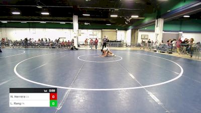 75 lbs Consi Of 16 #2 - Nixon Herrera, CA vs Logan Rang, PA