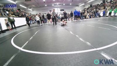 40-43 lbs Rr Rnd 1 - Bentley Burchett, Raw Wrestling Club vs Brynlee Burchett, Raw Wrestling Club