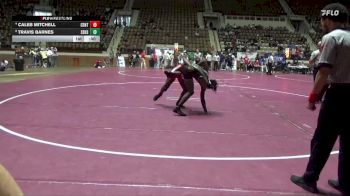 7A 157 lbs Cons. Semi - Caleb Mitchell, Central vs Travis Barnes, Smiths Station Hs