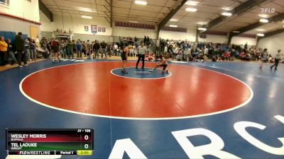 106 lbs Cons. Round 2 - Wesley Morris, Buffalo vs Tel LaDuke, Wright