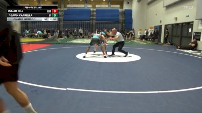 133 lbs Champ. Round 2 - Isaiah Hill, Gold Rush Wrestling vs Gavin Caprella, Air Force