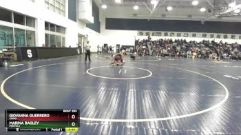 170 lbs Cons. Round 2 - Giovanna Guerrero, Chino vs Marina Bagley, Portola