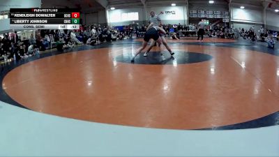 125 lbs Cons. Semi - Liberty Johnson, Clermont Northeastern High School vs Kendleigh Dowalter, Grove City High School