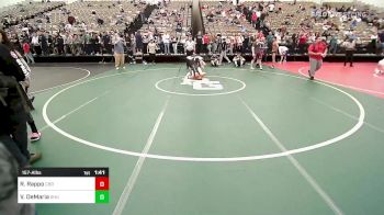 157-A lbs Semifinal - Rick Rappo, Central Bucks K-8 vs Vinny DeMaria, Sacred Heart