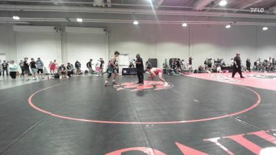 92 lbs Cons. Round 2 - William Velarde III, Lander Tiger Tough USA vs Konrad Kutt, New Hampshire