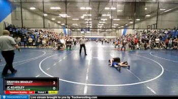 64 lbs Champ. Round 1 - Drayven Bradley, Uintah vs JC KEARSLEY, Fremont Wrestling Club