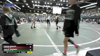 100 lbs Round 3 - Shelby Kennedy, Prodigy Elite vs Mason Enquist, Black Fox