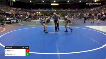 123 lbs Quarterfinal - Carmella Foley, North Coast Grapplers vs Katie Gomez, Pounders WC