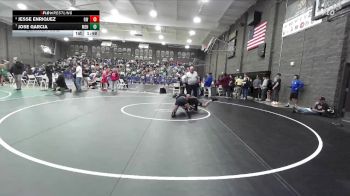 126 lbs Quarterfinal - Jose Garcia, Mendota vs Jesse Enriquez, Golden West