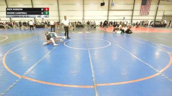 95 lbs Consi Of 32 #1 - Nick Hobson, NY vs Shore Campbell, GA