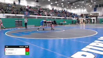 145 lbs Consolation Bracket - Xavier Haste, Eastern Hancock vs Mitchel Wheeler, Purdue Polytechnic