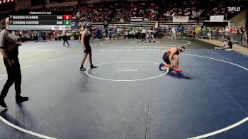 D 1 175 lbs Champ. Round 1 - Corbin Carter, Northshore vs Raiden Flores, Parkway