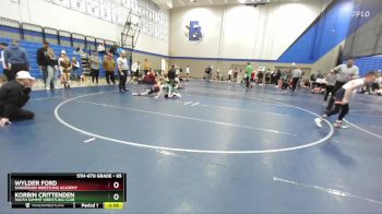 65 lbs Cons. Semi - Wylder Ford, Sanderson Wrestling Academy vs Korbin Crittenden, South Summit Wrestling Club